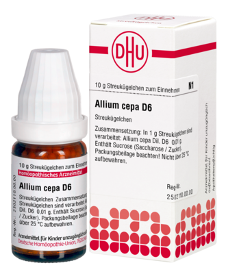 ALLIUM CEPA D 6 Globuli