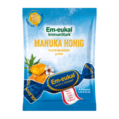 EM-EUKAL Bonbons Manuka-Honig gefüllt zuckerhaltig